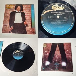 Rare MICHAEL JACKSON OF THE WALL 1979 VINYL LP Epic Records FE 35745 CBS INC
